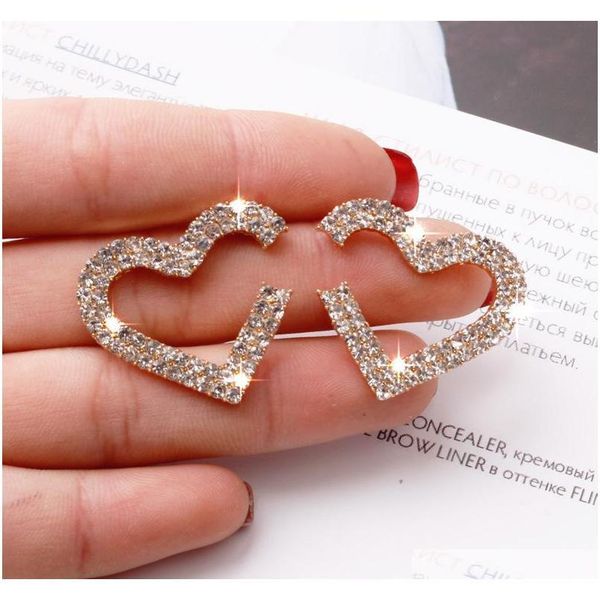 s1182 fashion jewelry s925 silver post earrings diamond crystal heart stud earrings z5yaf, Golden;silver
s1182 fashion jewelry s925 silver post earrings diamond crystal heart stud earrings z5yaf, Golden;silver