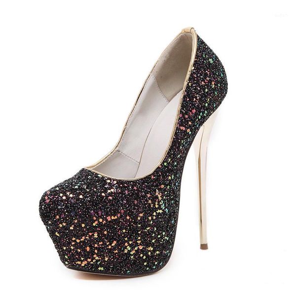 dress shoes thin heels woman bling women platform pumps high party wedding spring zapatos mujer xkd30671, Black
dress shoes thin heels woman bling women platform pumps high party wedding spring zapatos mujer xkd30671, Black