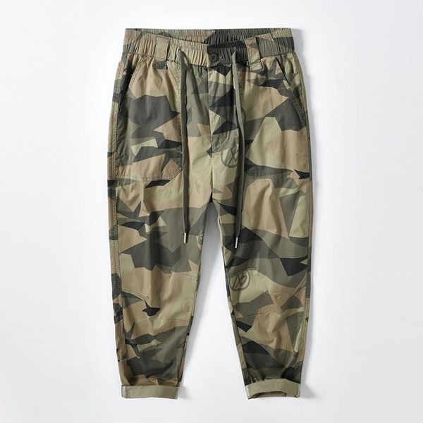 men spring summer fashion elastic waist basic design style camouflage ankle length pant hip hop thin taper trouser male, Black
men spring summer fashion elastic waist basic design style camouflage ankle length pant hip hop thin taper trouser male, Black