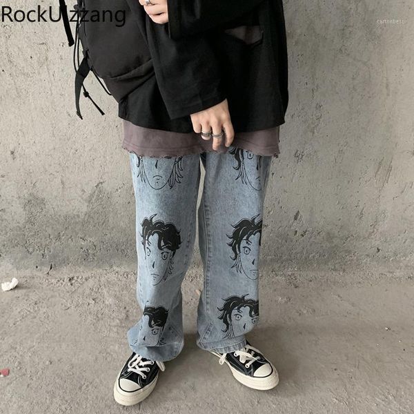 men's jeans streetwear hip hop graffiti head cartoon print loose straight vintage washed blue men denim pant plus size fashion casual1
men's jeans streetwear hip hop graffiti head cartoon print loose straight vintage washed blue men denim pant plus size fashion casual1