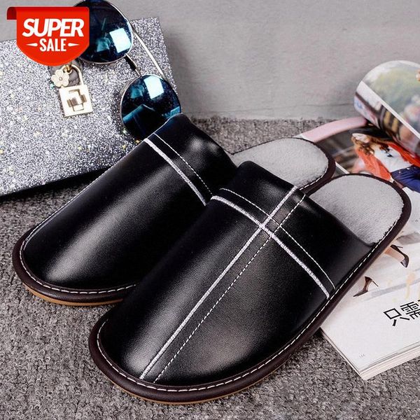 2020 leather warm winter man slippers velvet plush male slippers suede soft indoor non-slip house slippers man #lx40, Black
2020 leather warm winter man slippers velvet plush male slippers suede soft indoor non-slip house slippers man #lx40, Black