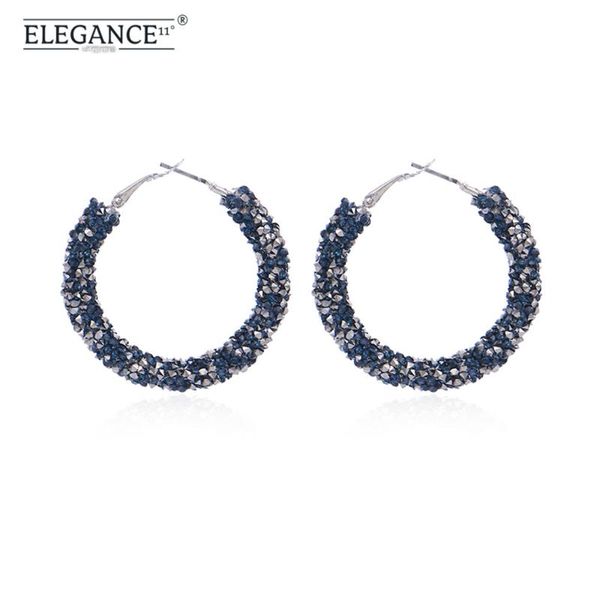 elegance round hoop earrings women vintage crystal earring hoop big statement fashion jewelry for party gift for girls wholesale, Golden;silver
elegance round hoop earrings women vintage crystal earring hoop big statement fashion jewelry for party gift for girls wholesale, Golden;silver