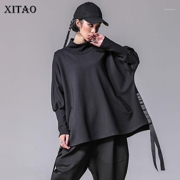 xitao bandage women t shirts plus size casual batwing sleeve turtleneck split streetwear women clothes korean 2020 new xww29551, White
xitao bandage women t shirts plus size casual batwing sleeve turtleneck split streetwear women clothes korean 2020 new xww29551, White