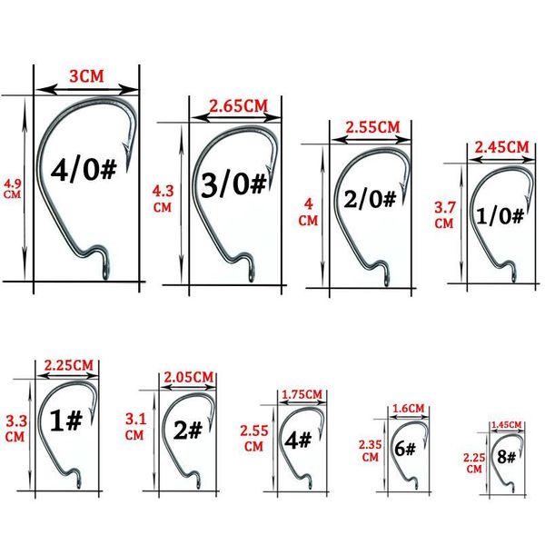 20pcs/lot 2# 4# 6# 8# crank hook lure worm pesca for soft bait tackle accessorieshigh carbon steel fishi bbysap
20pcs/lot 2# 4# 6# 8# crank hook lure worm pesca for soft bait tackle accessorieshigh carbon steel fishi bbysap