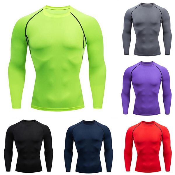 tights long sleeve men's round neck sports base t-shirt breathable quick-drying clothes sports training running fitness wear gym clothi, White;black
tights long sleeve men's round neck sports base t-shirt breathable quick-drying clothes sports training running fitness wear gym clothi, White;black