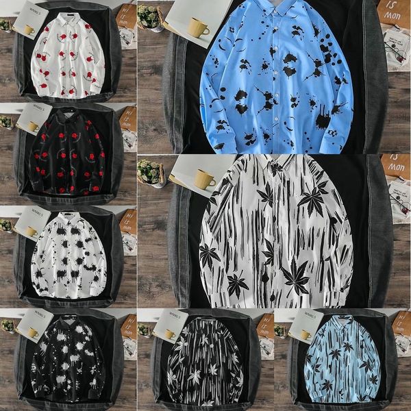 nhman long-sleeved floral korean stylish style handsome summer thin loose hawaiian literary korean long-sleeved floral coat style stylish ha, Blue
nhman long-sleeved floral korean stylish style handsome summer thin loose hawaiian literary korean long-sleeved floral coat style stylish ha, Blue