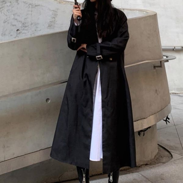 shengpalae 2020 new spring fashion windbreaker long sleeve turn-down collar black loose mid-length trench coat 24021, Tan;black
shengpalae 2020 new spring fashion windbreaker long sleeve turn-down collar black loose mid-length trench coat 24021, Tan;black