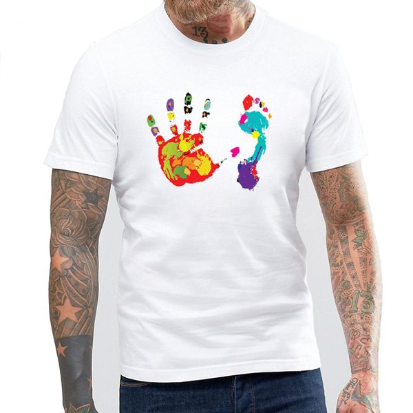 blwhsa fashion personality watercolor hand footprint men t-shirt short sleeve casual white tshirt for men sport hooded sweatshirt hoodie 
blwhsa fashion personality watercolor hand footprint men t-shirt short sleeve casual white tshirt for men sport hooded sweatshirt hoodie