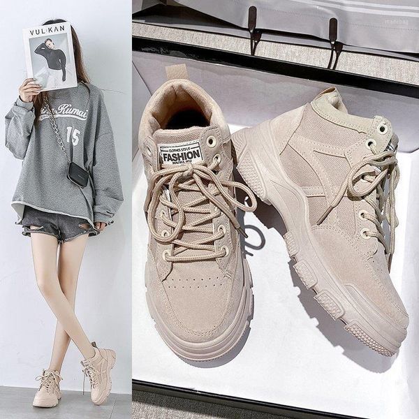 boots women warm korean british style woman leather sneakers casual high women's thick bottom snow boot trend 5z1, Black
boots women warm korean british style woman leather sneakers casual high women's thick bottom snow boot trend 5z1, Black