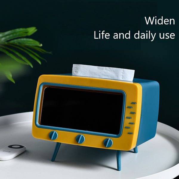 43fgmobile box phone container multifunctional creative paper pumping tissue holder storage accessories
43fgmobile box phone container multifunctional creative paper pumping tissue holder storage accessories