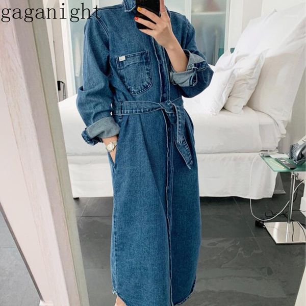 gaganight fashion women jeans trench long sleeve single breasted sash vintage denim long coat spring autumn outwear windbreaker1, Tan;black
gaganight fashion women jeans trench long sleeve single breasted sash vintage denim long coat spring autumn outwear windbreaker1, Tan;black