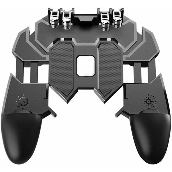 new six finger game controller joystick gamepad stainless steel gamepad for pubg ak66
new six finger game controller joystick gamepad stainless steel gamepad for pubg ak66