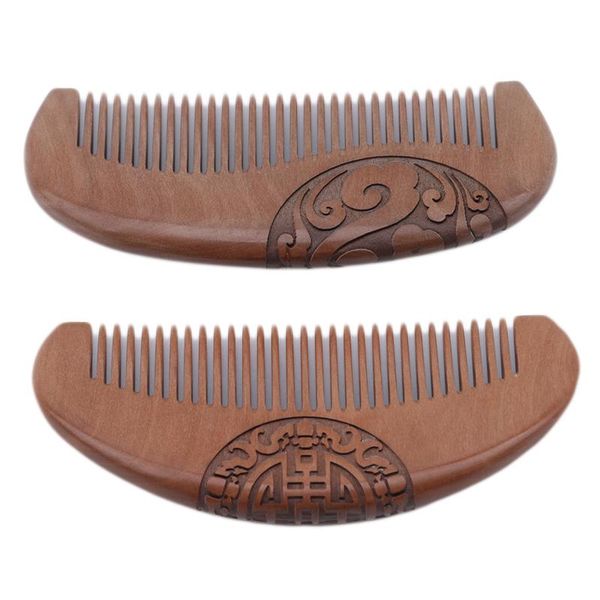 new arrivals women man healthy comb natural peach fragrant anti-static natural wood hair care comb, Silver
new arrivals women man healthy comb natural peach fragrant anti-static natural wood hair care comb, Silver
