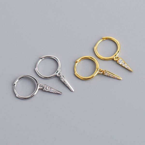 februaryfrost brand designer korean jewellery simple geometric earring 100% 925 sterling silver triangle pendant stud earrings for women, Golden;silver
februaryfrost brand designer korean jewellery simple geometric earring 100% 925 sterling silver triangle pendant stud earrings for women, Golden;silver