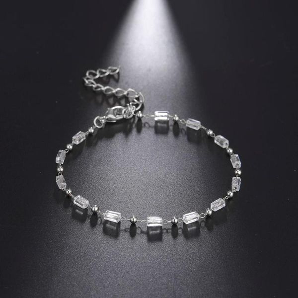 Skyrim Trendy Women's Crystal Beaded Link Chain Bracelet Bohemian Adjustable Silver Color Metal Bracelets Party Jewelry Gift, Golden;silver
Skyrim Trendy Women's Crystal Beaded Link Chain Bracelet Bohemian Adjustable Silver Color Metal Bracelets Party Jewelry Gift, Golden;silver