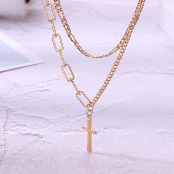 chains fashion asymmetric cross necklace for women safety pin gold silver color chunky thick lock choker chain necklaces party jewelry
chains fashion asymmetric cross necklace for women safety pin gold silver color chunky thick lock choker chain necklaces party jewelry