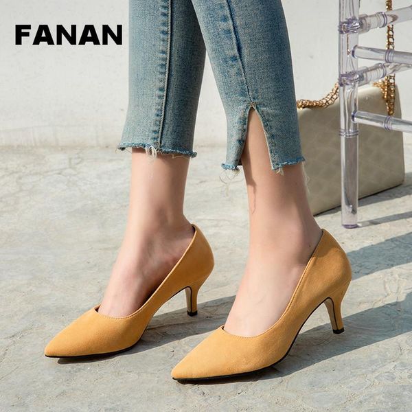 dress shoes slip-on elegant pumps women woman high heels office lady classic style thin female, Black
dress shoes slip-on elegant pumps women woman high heels office lady classic style thin female, Black
