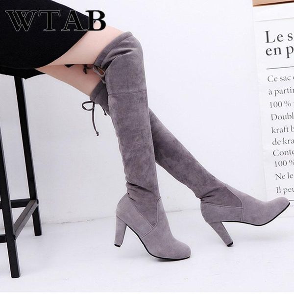 wtab2020 new basic boots women shoes lace up autumn/winter over-the-knee boots women high heels shoes flock spike boot plus size1, Black
wtab2020 new basic boots women shoes lace up autumn/winter over-the-knee boots women high heels shoes flock spike boot plus size1, Black