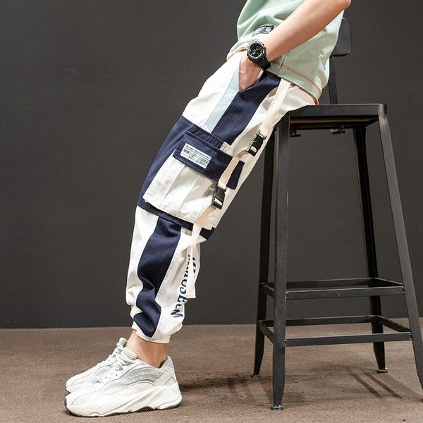 wvklu new korean fashion brand tight functional hip-hop men's ins super overalls loose stitching corset for cargo pants tight pants men, Blue
wvklu new korean fashion brand tight functional hip-hop men's ins super overalls loose stitching corset for cargo pants tight pants men, Blue