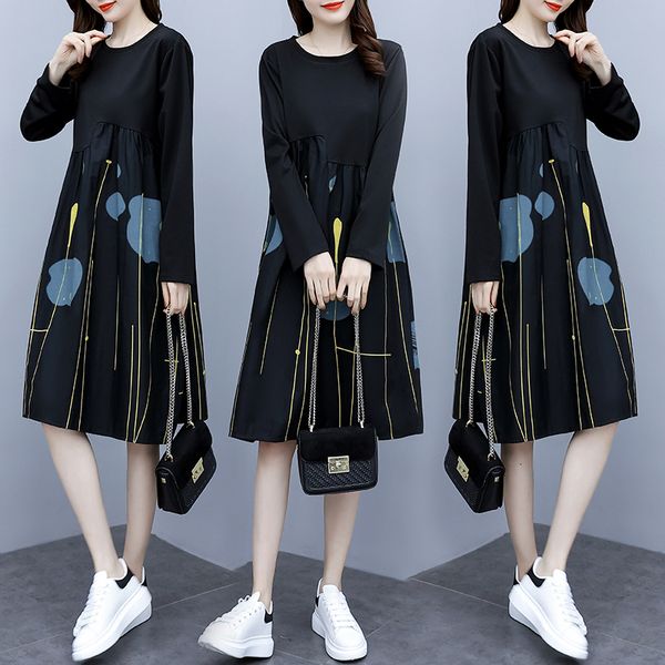 womens large plus size xl-5xl dressed in blouse fat 100kg woman wear loose shirt 2021 light spring dresses casual var1, Black;gray
womens large plus size xl-5xl dressed in blouse fat 100kg woman wear loose shirt 2021 light spring dresses casual var1, Black;gray