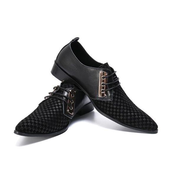 factory handmade black mens shoes sapatos small grid mens dress shoes lace up genuine leather business office formal men
factory handmade black mens shoes sapatos small grid mens dress shoes lace up genuine leather business office formal men