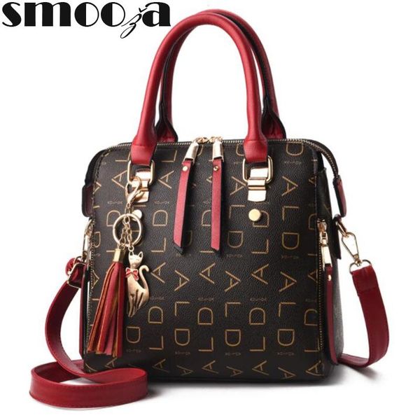 smooza2020 new tassel designers fashion women pu leather bag large capacity shoulder bags casual tote simple handle handbags
smooza2020 new tassel designers fashion women pu leather bag large capacity shoulder bags casual tote simple handle handbags