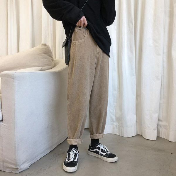 winter new thickened corduroy pants men's fashion solid color casual pants man streetwear wild hip-hop loose straight trousers1, Black
winter new thickened corduroy pants men's fashion solid color casual pants man streetwear wild hip-hop loose straight trousers1, Black