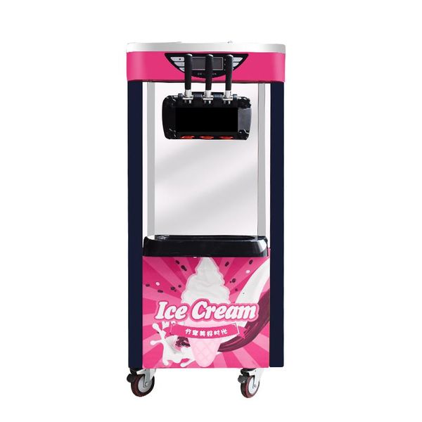 soft ice cream machine 3 flavors yogurt fruit roller maker
soft ice cream machine 3 flavors yogurt fruit roller maker