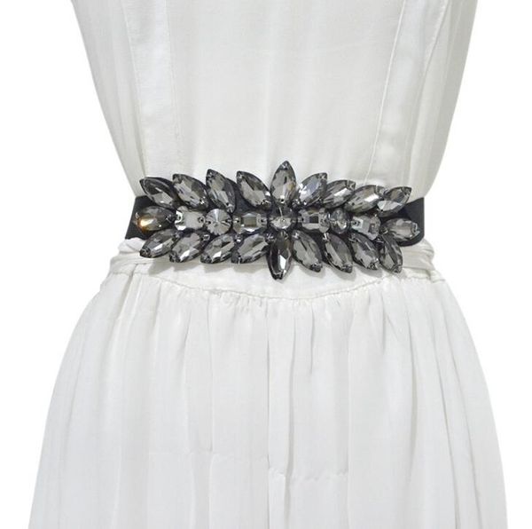 women's runway fashion diamonds beaded elastic cummerbunds female dress corsets waistband belts decoration wide belt r2002, Black;brown
women's runway fashion diamonds beaded elastic cummerbunds female dress corsets waistband belts decoration wide belt r2002, Black;brown