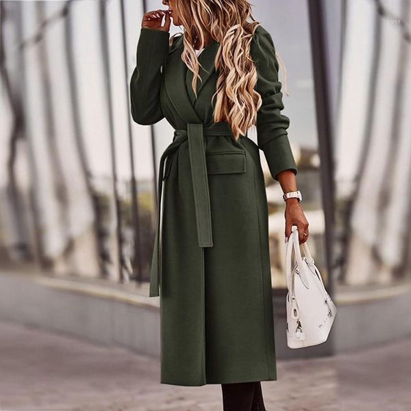 women winter mid-length woolen coats autumn and winter new large size women's lapel loose cardigan wool coat female jacket#11181, Black
women winter mid-length woolen coats autumn and winter new large size women's lapel loose cardigan wool coat female jacket#11181, Black