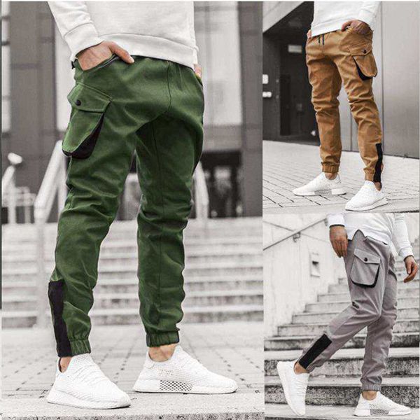 men cargo pants loose mutil pocket casual pencil pants spring autumn fall outdoor running basketball sports trousers, Black
men cargo pants loose mutil pocket casual pencil pants spring autumn fall outdoor running basketball sports trousers, Black