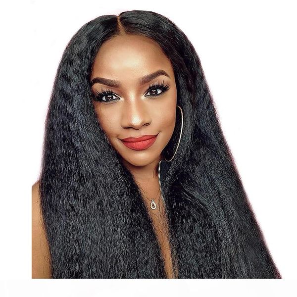 kinky straight 13x4 lace front human hair wig pre plucked with baby hair lace front human hair wig remy yaki lace front wig, Black;brown
kinky straight 13x4 lace front human hair wig pre plucked with baby hair lace front human hair wig remy yaki lace front wig, Black;brown