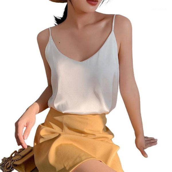 camisoles & tanks 2021 strap women halter v neck basic white cami sleeveless satin silk tank women's summer camisole plus size, Black;white
camisoles & tanks 2021 strap women halter v neck basic white cami sleeveless satin silk tank women's summer camisole plus size, Black;white
