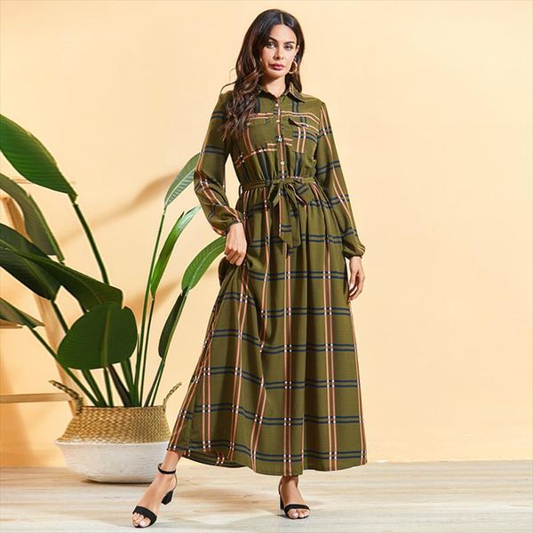 siskakia womens shirt dress army green plaid hit color swing a line maxi dress single breasted lapel long sleeve pockets patch, Black;gray
siskakia womens shirt dress army green plaid hit color swing a line maxi dress single breasted lapel long sleeve pockets patch, Black;gray