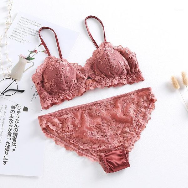 lace underwear set with padded satin lined bra set vintage lingerie thin cup wireless bra lace bralette women intimates1, Red;black
lace underwear set with padded satin lined bra set vintage lingerie thin cup wireless bra lace bralette women intimates1, Red;black