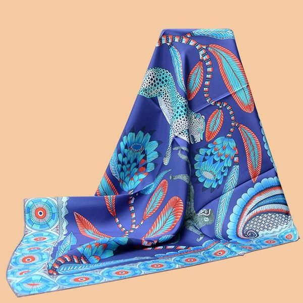 huajun 2 store||"the savana dance wash" 90 silk square scarf twill print scarf handmade curling, Blue;gray
huajun 2 store||"the savana dance wash" 90 silk square scarf twill print scarf handmade curling, Blue;gray