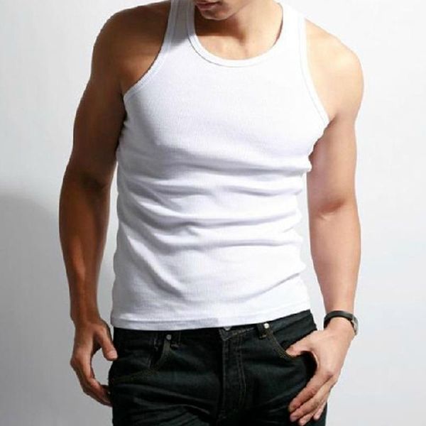 men' tank wholesale- 2021 fashion muscle mens sleeveless cotton soft solid vest beater ribbed casual, White;black
men' tank wholesale- 2021 fashion muscle mens sleeveless cotton soft solid vest beater ribbed casual, White;black
