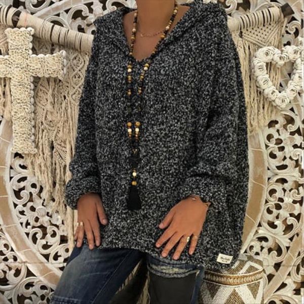 new fashion womens warm winter long sleeve pullover knitted hooded sweater ladies loose sweaters jumper plus size s 2xl, White;black
new fashion womens warm winter long sleeve pullover knitted hooded sweater ladies loose sweaters jumper plus size s 2xl, White;black