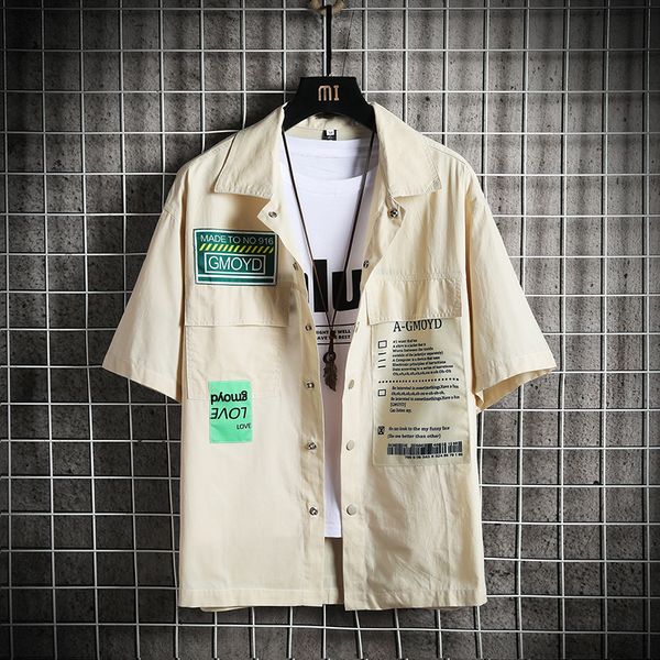 2021 new half sleeve men hip hop patchwork shirt retro color block jacket streetwear harajuku multi pockets jackets j0g2, White;black
2021 new half sleeve men hip hop patchwork shirt retro color block jacket streetwear harajuku multi pockets jackets j0g2, White;black