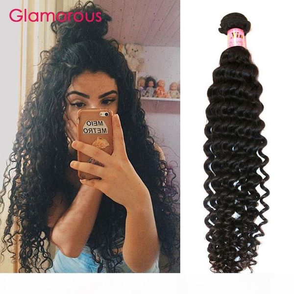 glamorous virgin human hair 1 bundles deep wave curly brazilian hair weaves 8-34inch natural color peruvian indian curly hair extensions, Black
glamorous virgin human hair 1 bundles deep wave curly brazilian hair weaves 8-34inch natural color peruvian indian curly hair extensions, Black