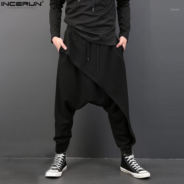 2019 brand cool mens gothic punk style harem pants black hip hop wear loose pants drawstring baggy dancing crotch trousers1
2019 brand cool mens gothic punk style harem pants black hip hop wear loose pants drawstring baggy dancing crotch trousers1