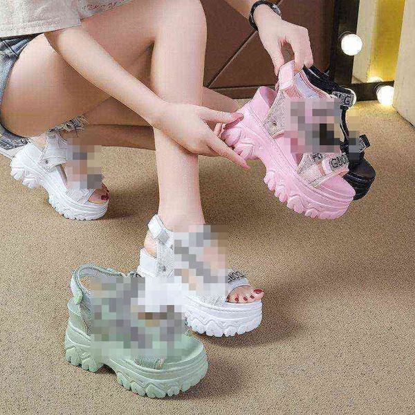 women summer fashion wear 2022 new net red ins fairy versatile thick soled high, Black
women summer fashion wear 2022 new net red ins fairy versatile thick soled high, Black