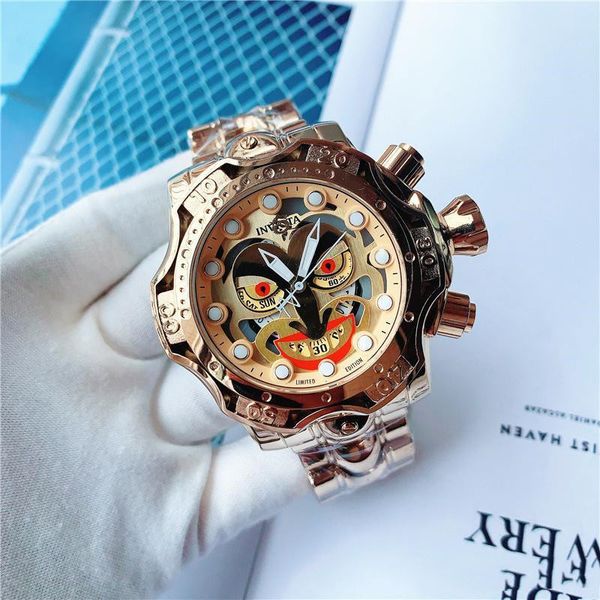 selling invicta sports casual calendar quartz men's watch dz7333 clown personality large dial steel belt folding buckle, Slivery;brown
selling invicta sports casual calendar quartz men's watch dz7333 clown personality large dial steel belt folding buckle, Slivery;brown