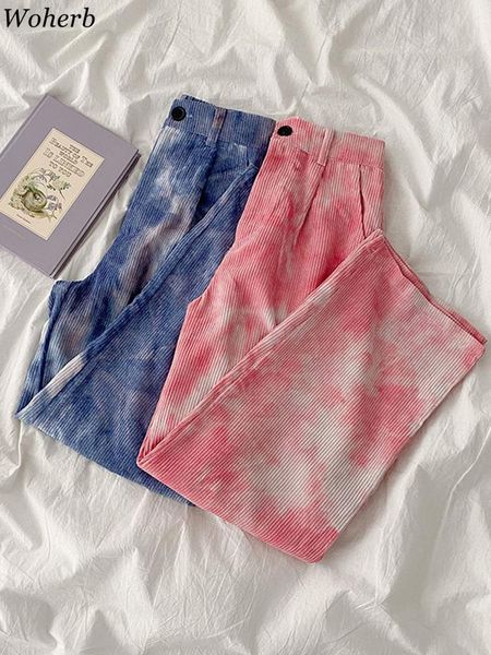 woherb 2020 tie dye harajuku corduroy pants women trousers high waist track pants women streetwear loose autumn, Black;white
woherb 2020 tie dye harajuku corduroy pants women trousers high waist track pants women streetwear loose autumn, Black;white