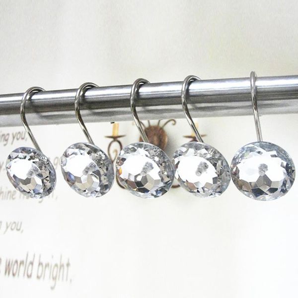 12pcs/pack roller ball shower curtain rings hooks rust-resistant curtain accessories polished satin nickel iron hooks1
12pcs/pack roller ball shower curtain rings hooks rust-resistant curtain accessories polished satin nickel iron hooks1