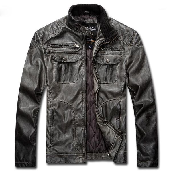 new arrive brand leathe jackets men motorcycle solid coat men leather jacket slim chaqueta hombre jaqueta de couro masculina1, Black;brown
new arrive brand leathe jackets men motorcycle solid coat men leather jacket slim chaqueta hombre jaqueta de couro masculina1, Black;brown