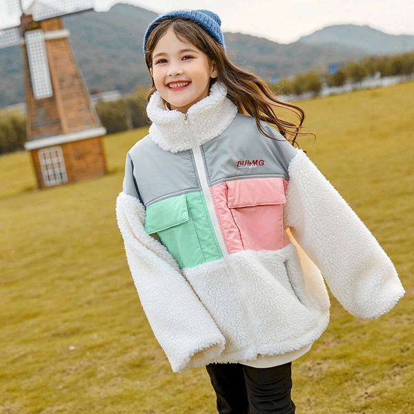 coat wool girls' lamb 2020 new korean version thickened winter wear middle and large children's high collar cardigan, Black
coat wool girls' lamb 2020 new korean version thickened winter wear middle and large children's high collar cardigan, Black