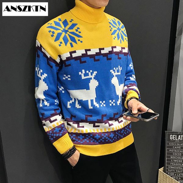 осенняя мода свитер мужчин sika deer pattern ретро свитер мужчины женщины повседневная вязаные пуловеры рождественский подарок мужской прице, White;black
осенняя мода свитер мужчин sika deer pattern ретро свитер мужчины женщины повседневная вязаные пуловеры рождественский подарок мужской прице, White;black
