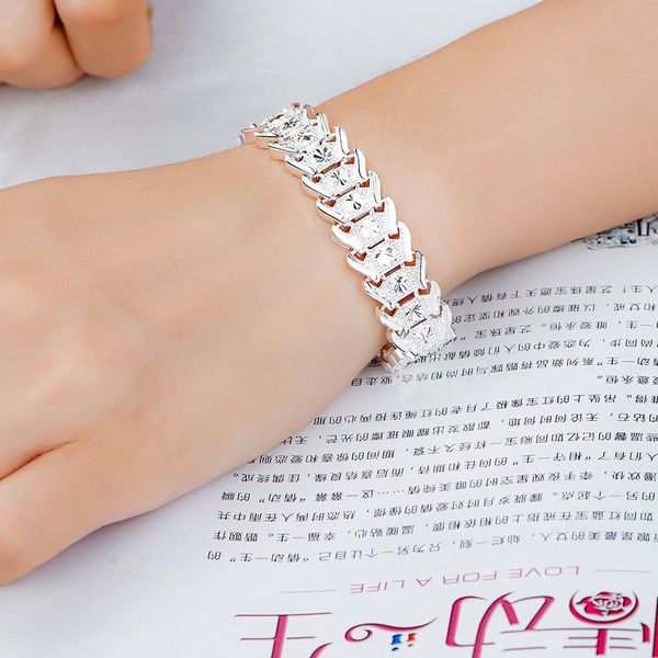 beautiful elegant wedding women men silver color big chain bracelet fashion classic jewelry wholesale h506 h bbyhos, Black
beautiful elegant wedding women men silver color big chain bracelet fashion classic jewelry wholesale h506 h bbyhos, Black