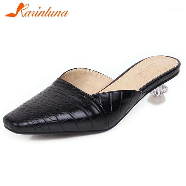 karin 2020 new ladies cool fretwork med heel mules fashion square toe summer pumps women elegant shallow shoes woman1, Black
karin 2020 new ladies cool fretwork med heel mules fashion square toe summer pumps women elegant shallow shoes woman1, Black